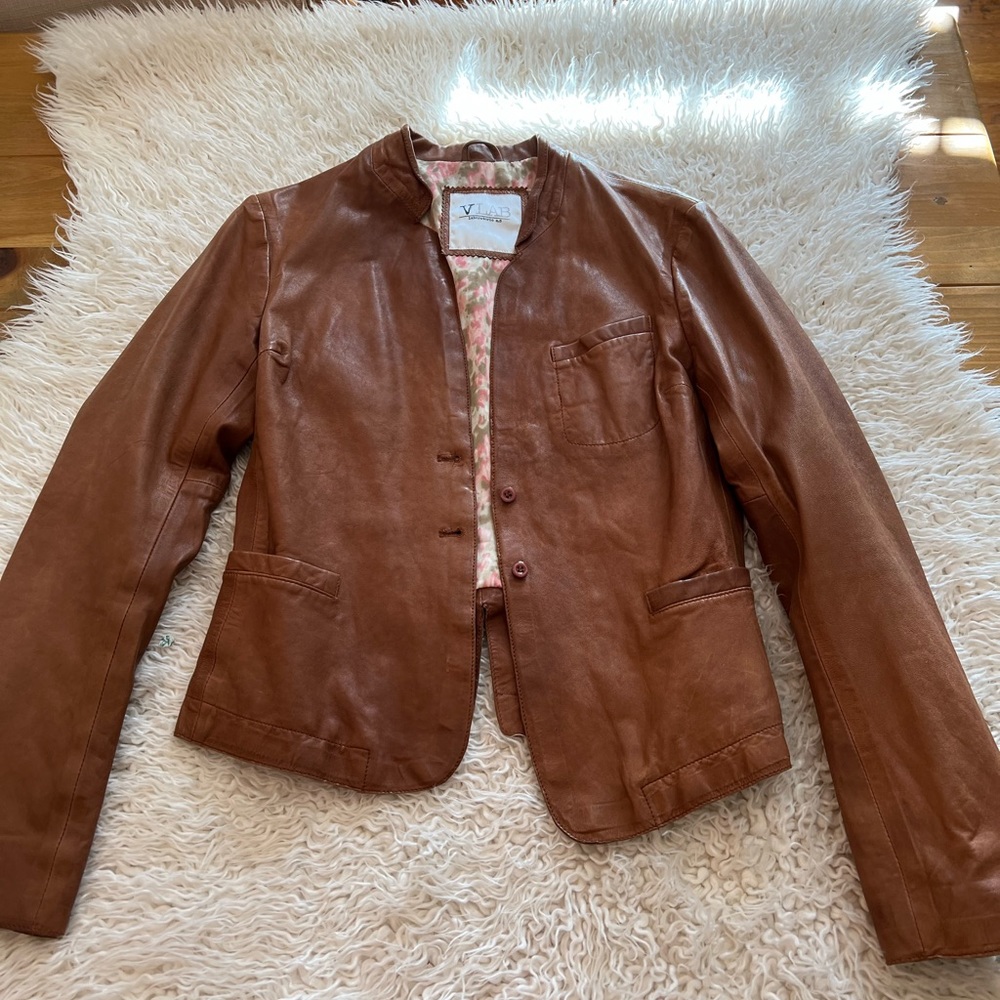 VLab Laboratorio n.5 Leather Jacket